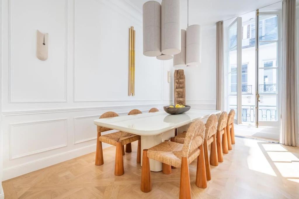 Appartement De Luxe Marais Paris Exterior foto