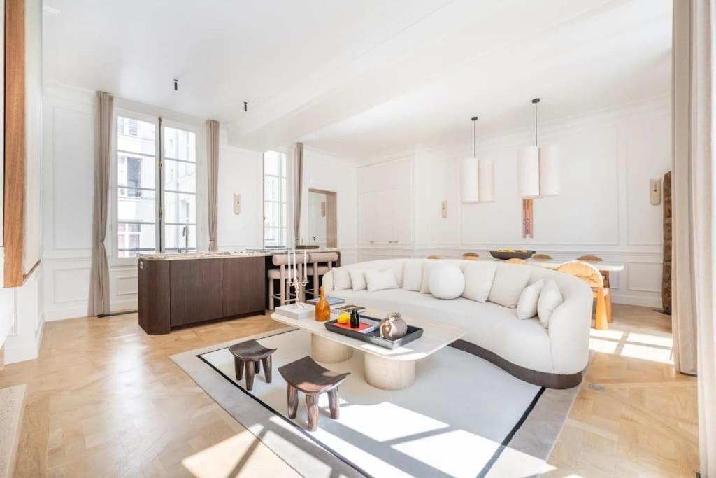Appartement De Luxe Marais Paris Exterior foto